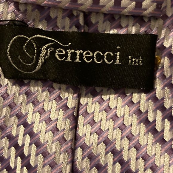 Ferricci purple neck tie - Picture 3 of 4
